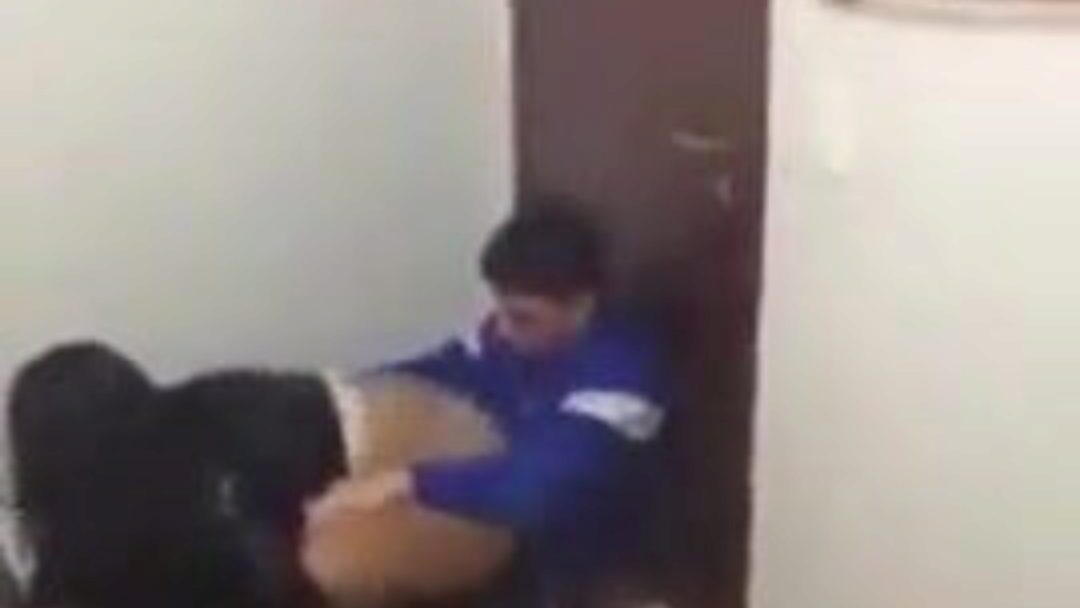 Nubiles caught having sex during class break