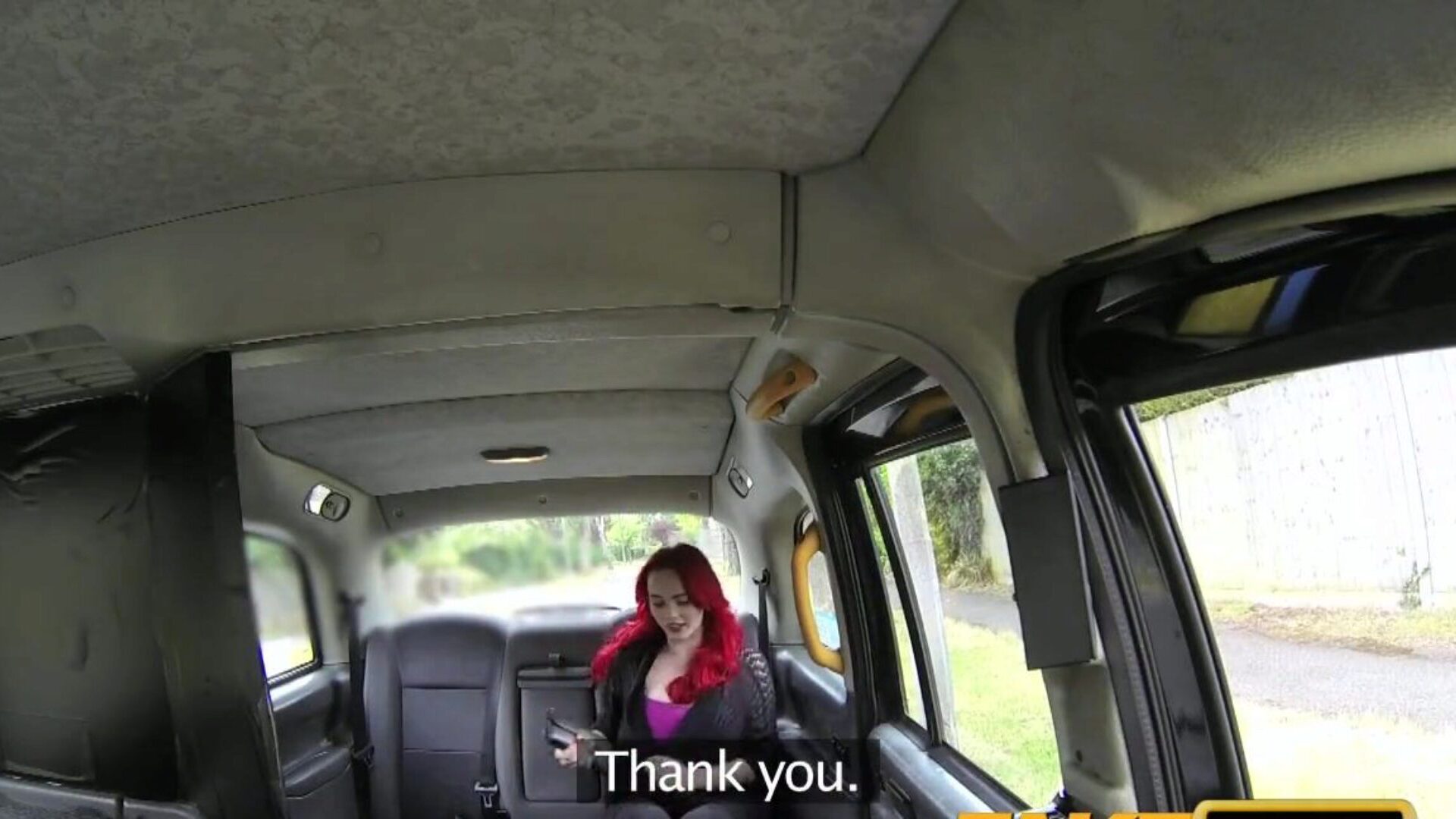 FakeTaxi Sexy sandy-haired with biggest bazookas